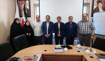 دیدار 	معاون برنامه و بودجه دانشگاه تهران از مرکز آموزش های حرفه ای مدیران و کارکنان دانشگاه تهران